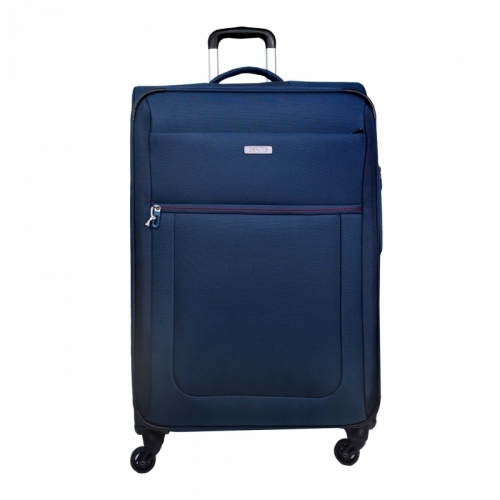Levný textilní cestovní kufr na 4 kolečkách Paklite Valencia 79 cm rozšiřitelný 93-100 L
