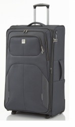 Kvalitní středně velký textilní kufr na 2 kolečkách Titan Nonstop M 68 cm