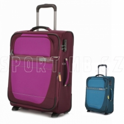 Příruční kufr na 2 kolečkách Travelite Meteor 55 cm, textilní kufry do letadla