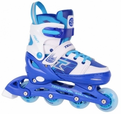 Malé dětské kolečkové rostoucí brusle Tempish Swist Flash se svítícími kolečky