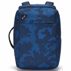 Zabezpečený batoh Pacsafe Vibe 28L Backpack blue camo