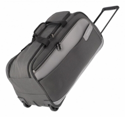 Cestovní taška na kolečkách Travelite Viia Wheeled duffle Anthracite